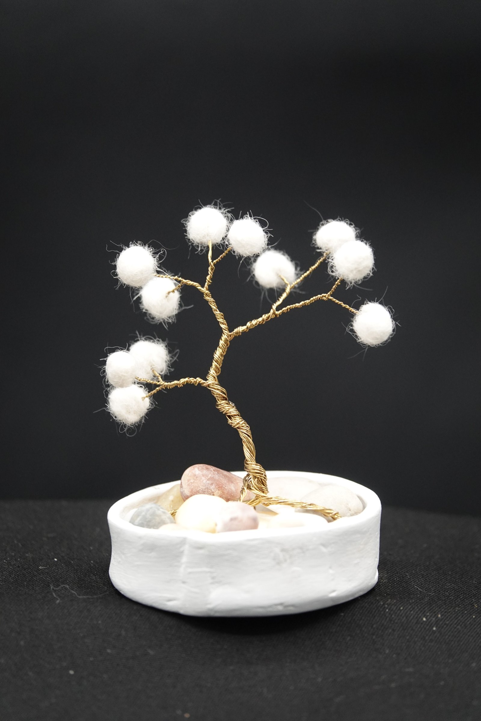 Arbre de vie en perles de laine