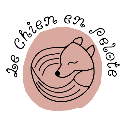 Le chien en pelote